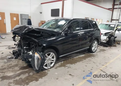 2015 Mercedes-Benz Ml 350 из США, поврежденный, VIN 4JGDA5JB8FA567096